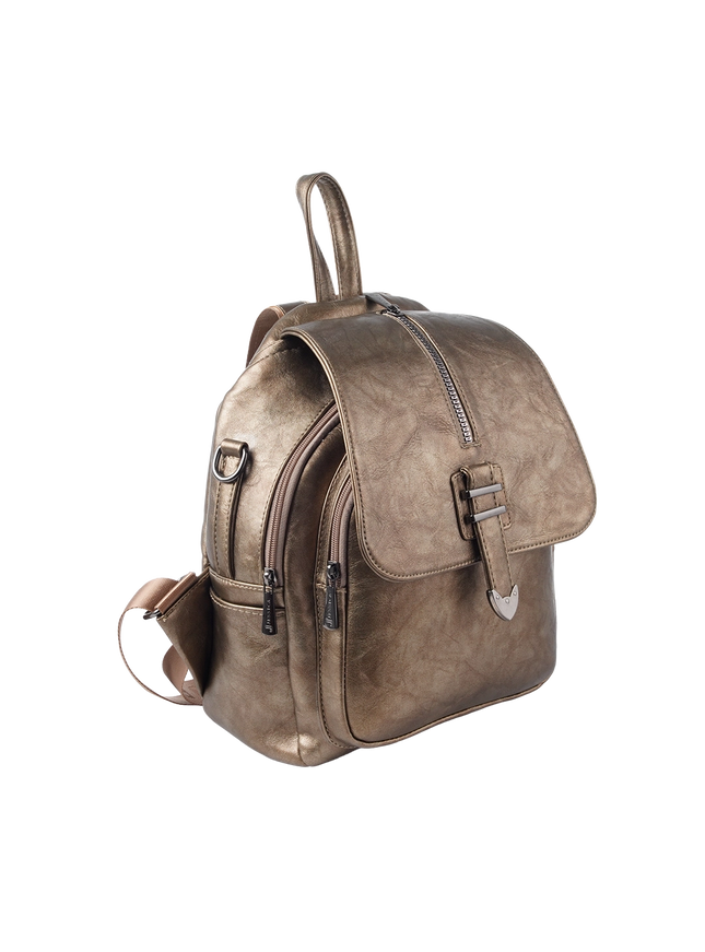 Model 633 Women Backpack with Shoulder Handle – Practical Imported Leather Bag