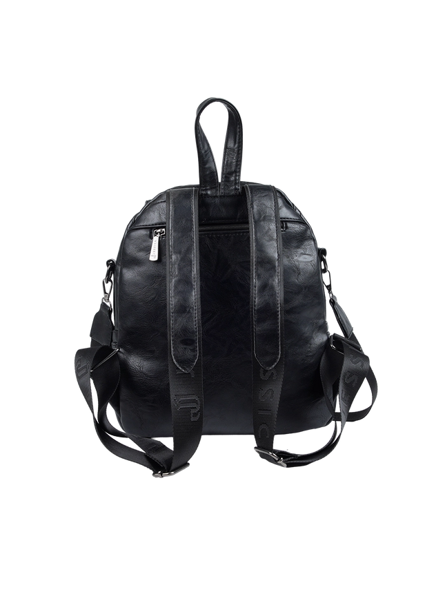 Model 633 Women Backpack with Shoulder Handle – Practical Imported Leather Bag