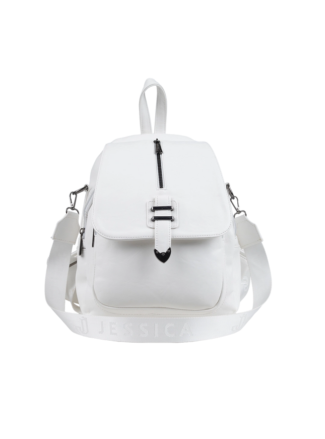 Model 633 Women Backpack with Shoulder Handle – Practical Imported Leather Bag