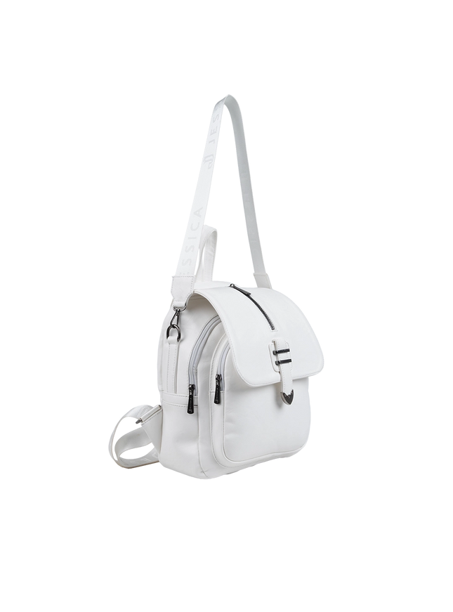 Model 633 Women Backpack with Shoulder Handle – Practical Imported Leather Bag