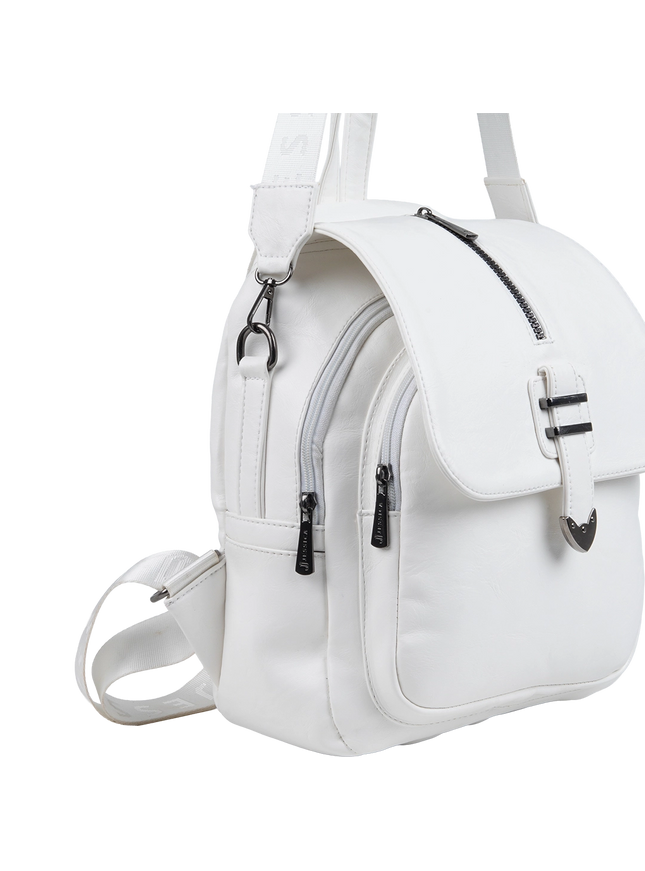 Model 633 Women Backpack with Shoulder Handle – Practical Imported Leather Bag