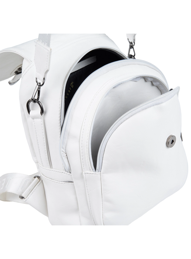 Model 633 Women Backpack with Shoulder Handle – Practical Imported Leather Bag