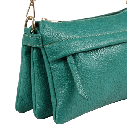 Jessica S101 Women's Crossbody Bag – Practical Medium Leather Bag