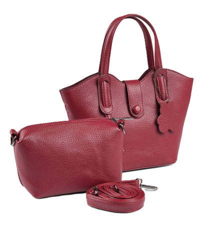 A025 Women's Shoulder & Crossbody Bag – Premium Leather Bag in Two Sizes