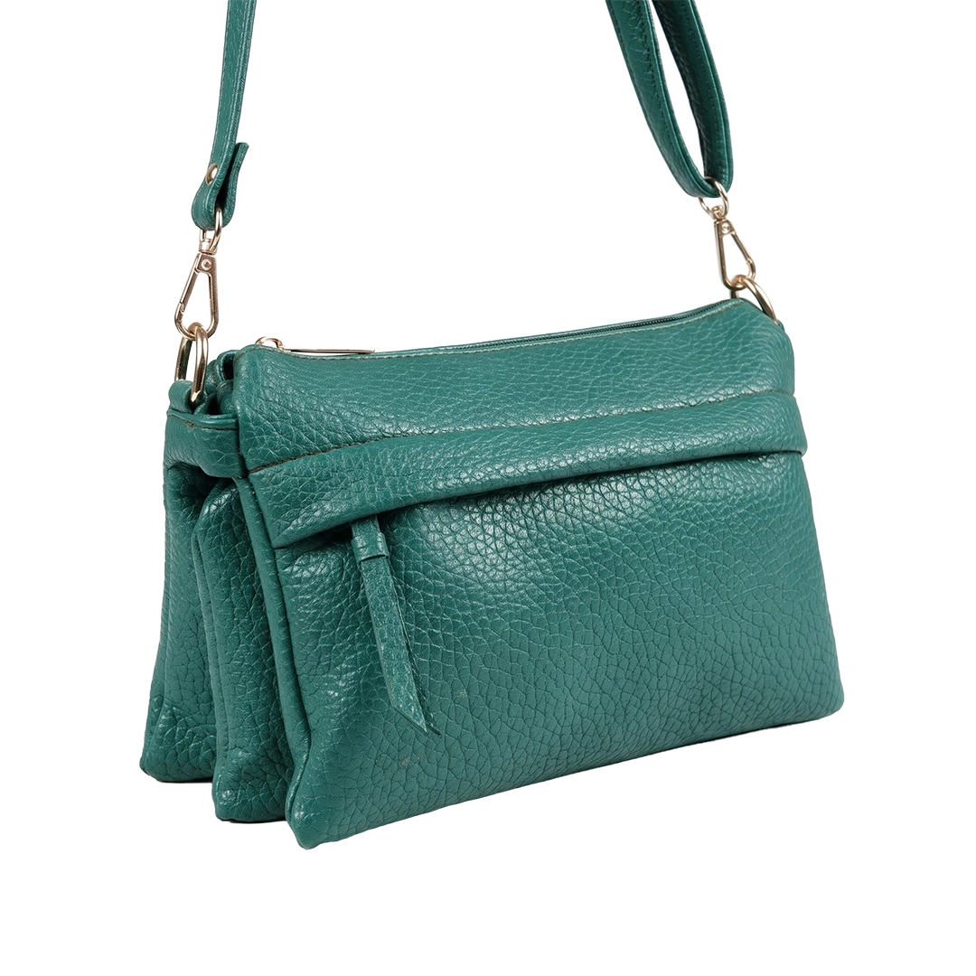 Jessica S101 Women's Crossbody Bag – Practical Medium Leather Bag