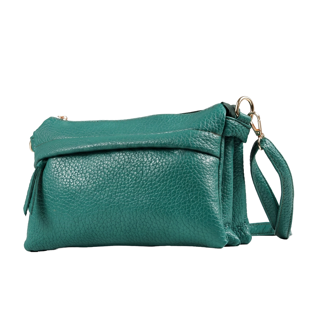 Jessica S101 Women's Crossbody Bag – Practical Medium Leather Bag