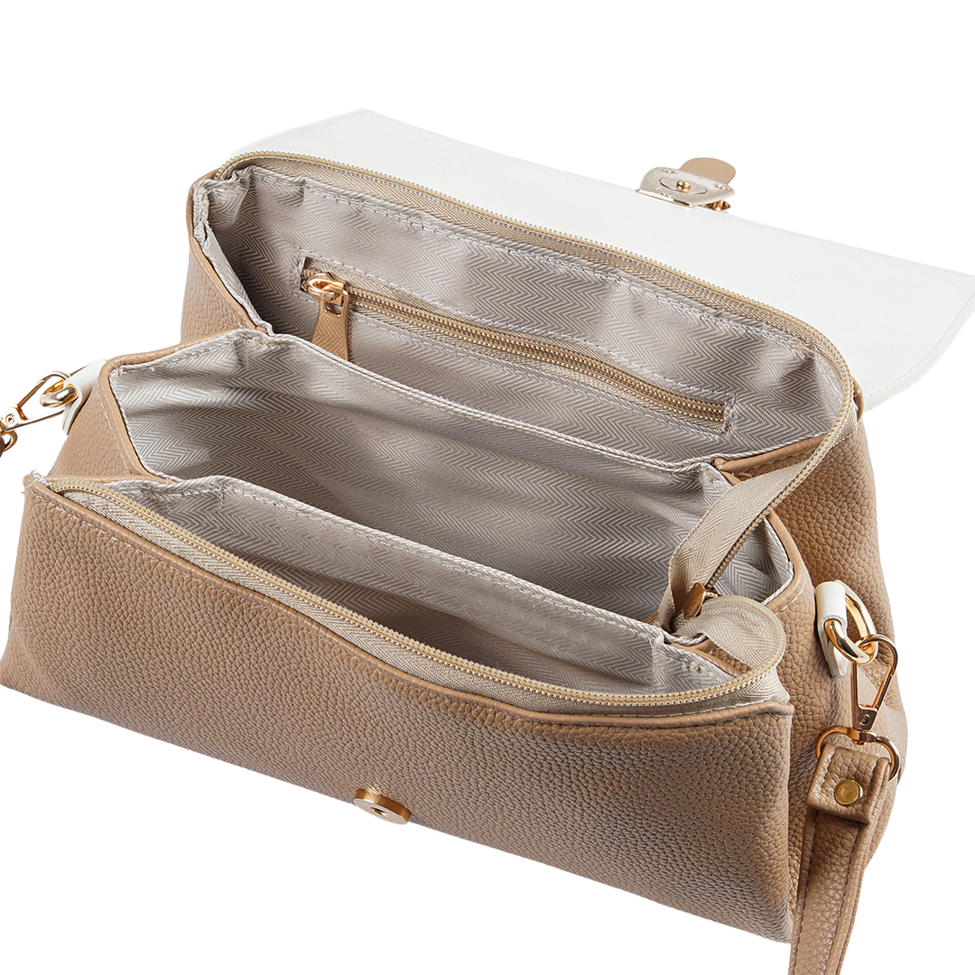 Jessica S029 Women's Crossbody Bag – Organized Premium Imported Leather Bag