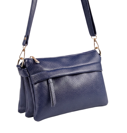 Jessica S101 Women's Crossbody Bag – Practical Medium Leather Bag