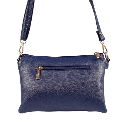 Jessica S101 Women's Crossbody Bag – Practical Medium Leather Bag