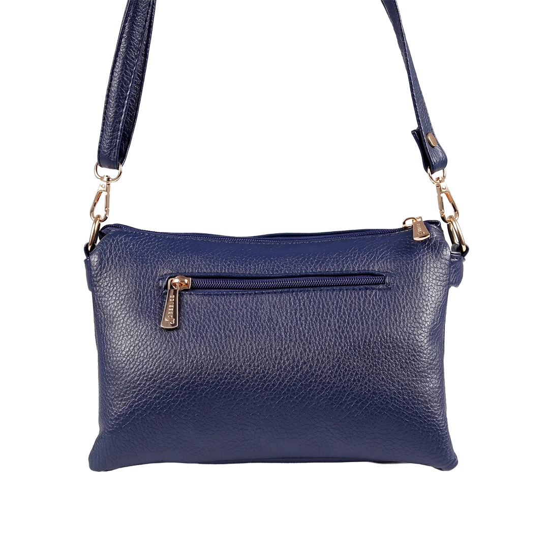 Jessica S101 Women's Crossbody Bag – Practical Medium Leather Bag