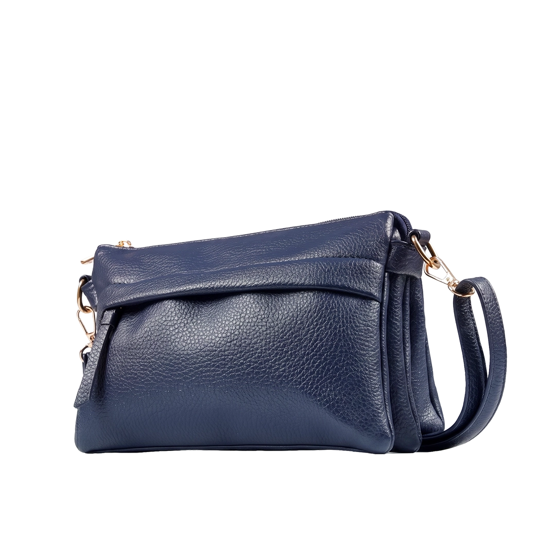 Jessica S101 Women's Crossbody Bag – Practical Medium Leather Bag