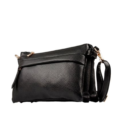Jessica S101 Women's Crossbody Bag – Practical Medium Leather Bag