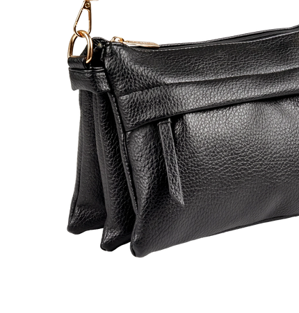 Jessica S101 Women's Crossbody Bag – Practical Medium Leather Bag