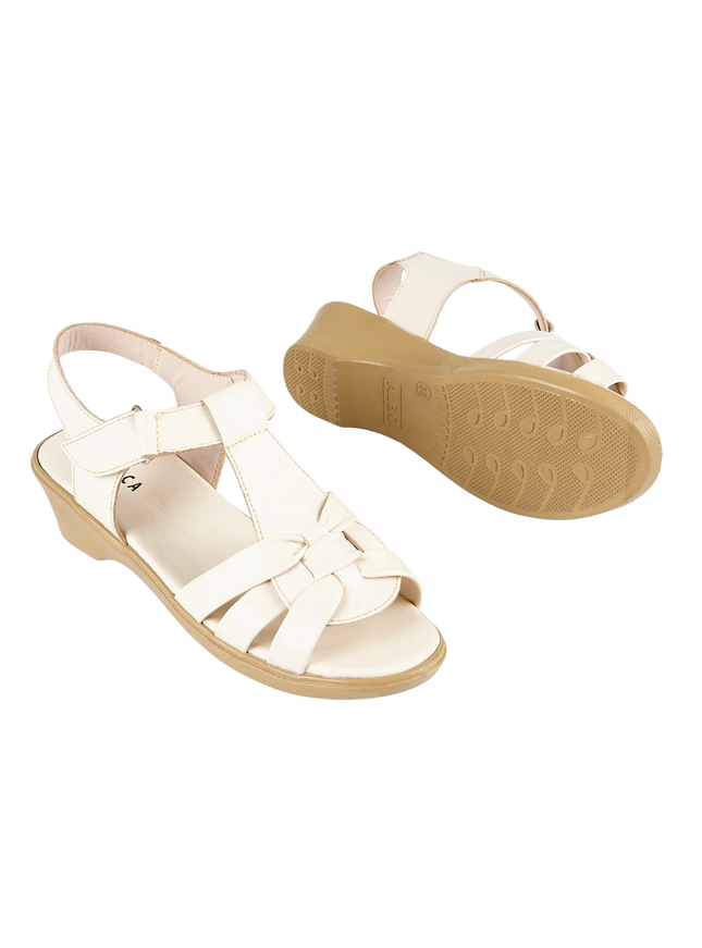 9030 Women Genuine Leather Sabot – Comfortable 3cm Heel Daily Shoes