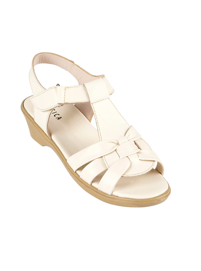 9030 Women Genuine Leather Sabot – Comfortable 3cm Heel Daily Shoes
