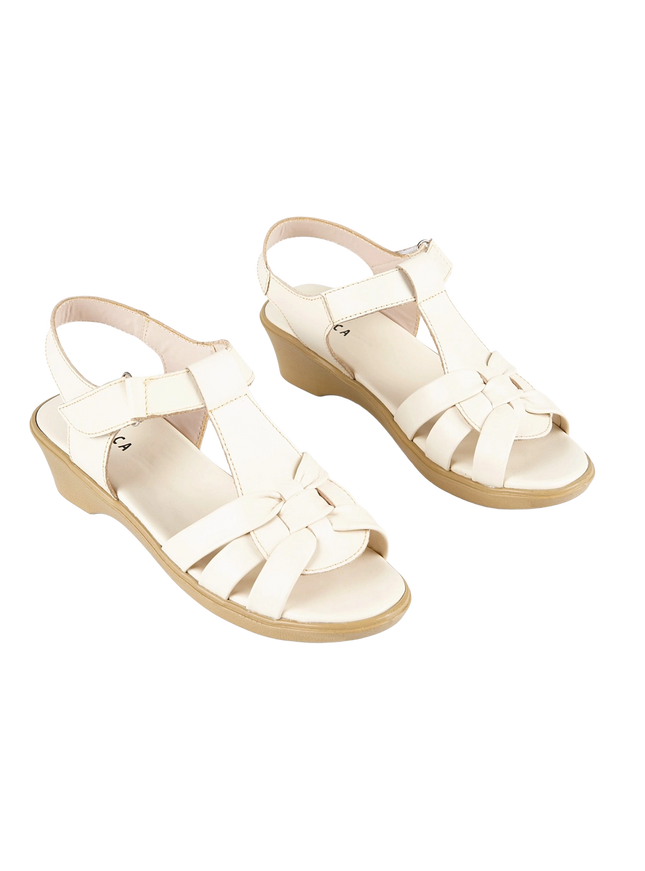 9030 Women Genuine Leather Sabot – Comfortable 3cm Heel Daily Shoes