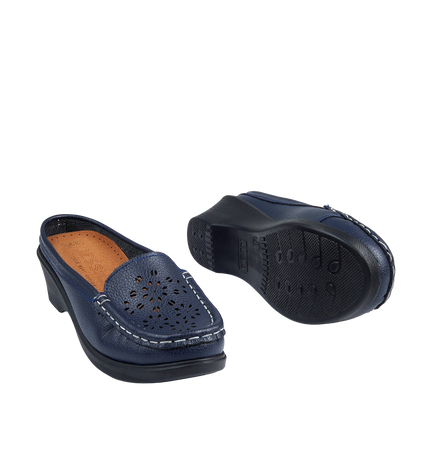 Jessica 9045 Women's Genuine Leather Shoes – Comfortable 3 cm Heel Walking Shoes