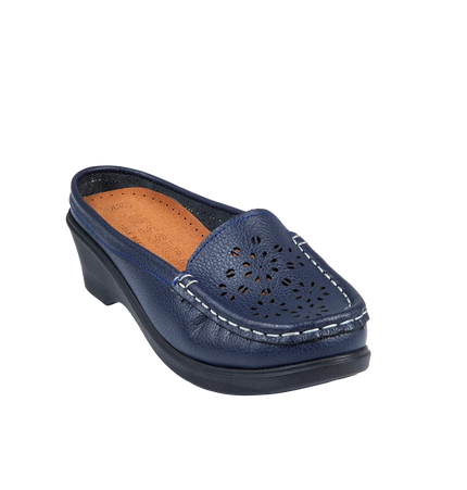 Jessica 9045 Women's Genuine Leather Shoes – Comfortable 3 cm Heel Walking Shoes