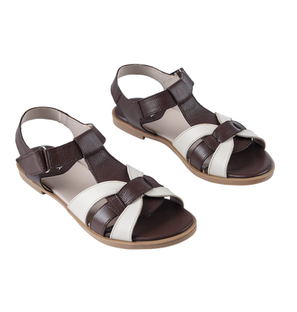 9060 Women Genuine Leather Sandals – Comfortable Orthopedic Walking Sandals