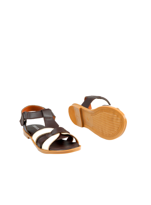 9060 Women Genuine Leather Sandals – Comfortable Orthopedic Walking Sandals