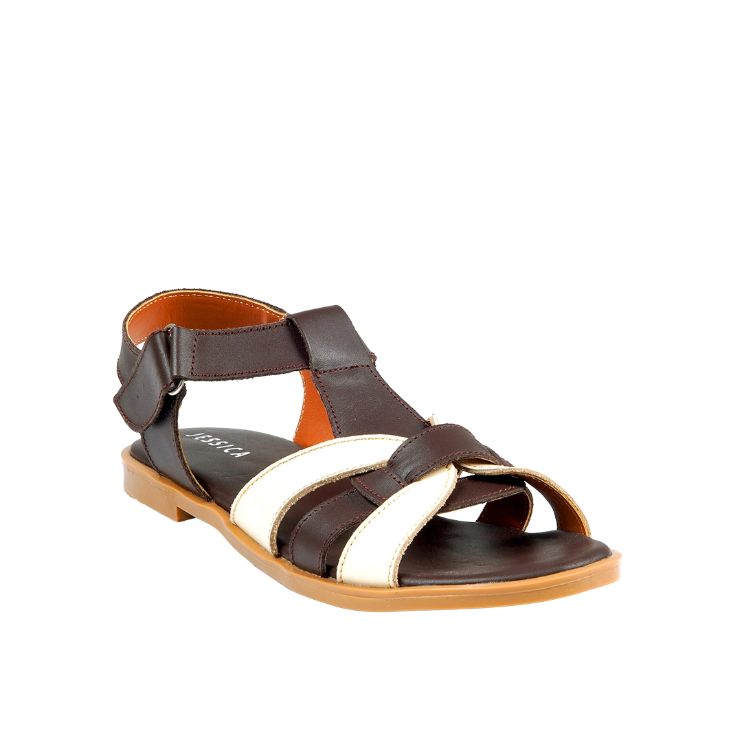 9060 Women Genuine Leather Sandals – Comfortable Orthopedic Walking Sandals