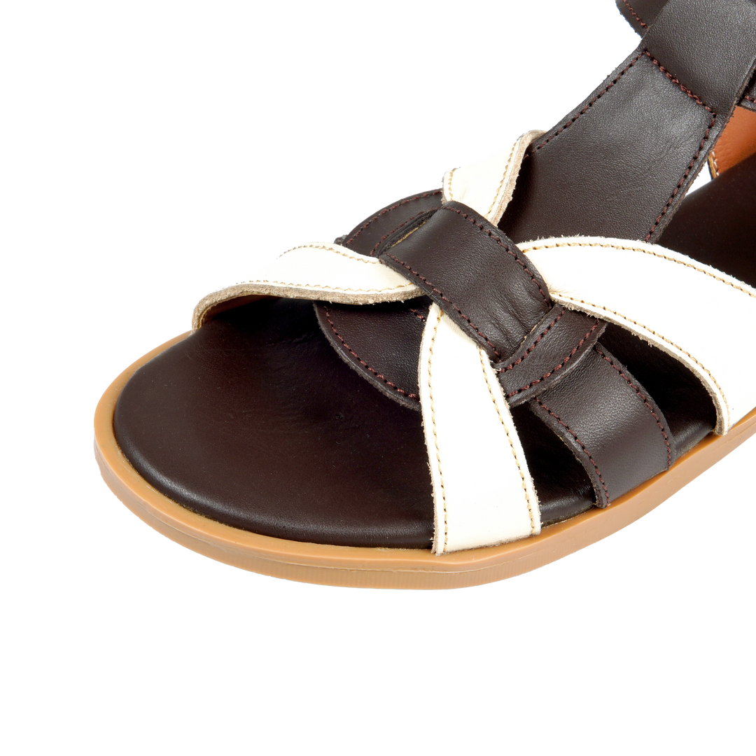 9060 Women Genuine Leather Sandals – Comfortable Orthopedic Walking Sandals