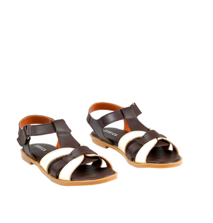 9060 Women Genuine Leather Sandals – Comfortable Orthopedic Walking Sandals