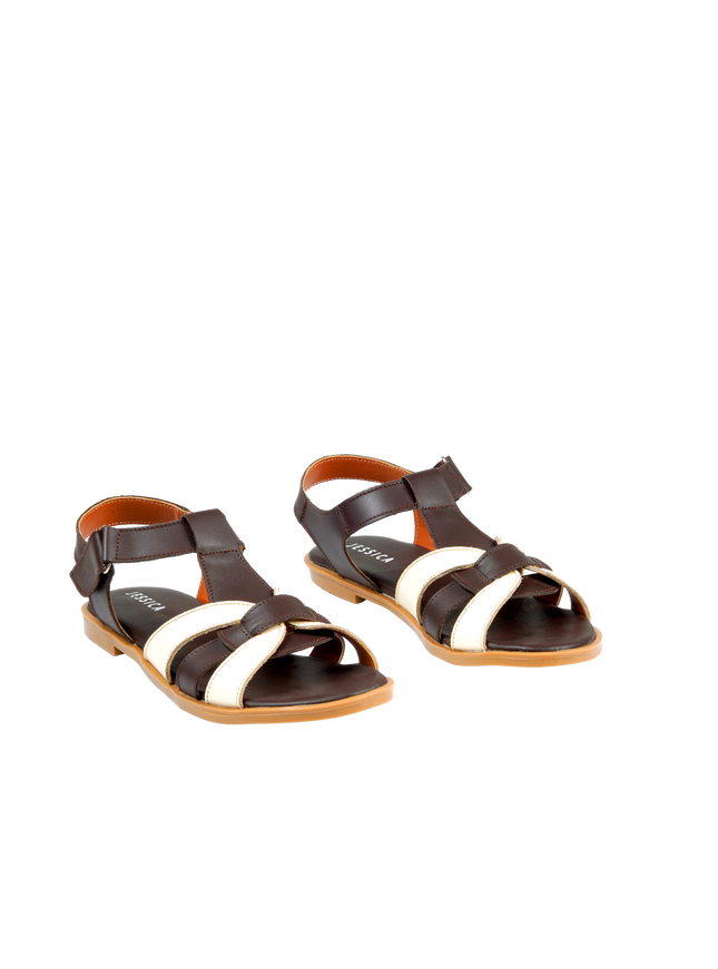9060 Women Genuine Leather Sandals – Comfortable Orthopedic Walking Sandals