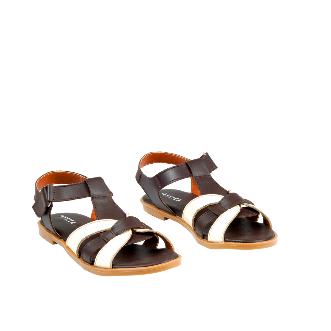 9060 Women Genuine Leather Sandals – Comfortable Orthopedic Walking Sandals