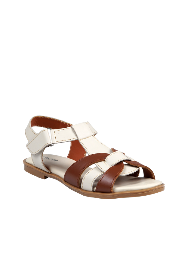 9060 Women Genuine Leather Sandals – Comfortable Orthopedic Walking Sandals