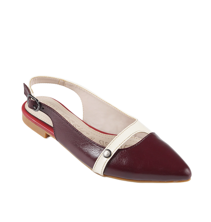 Jessica 9081 Women's Genuine Leather Clogs – Comfortable Walking Clogs with 1 cm Heel