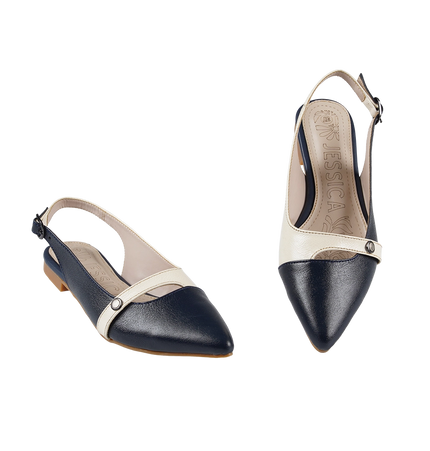 Jessica 9081 Women's Genuine Leather Clogs – Comfortable Walking Clogs with 1 cm Heel