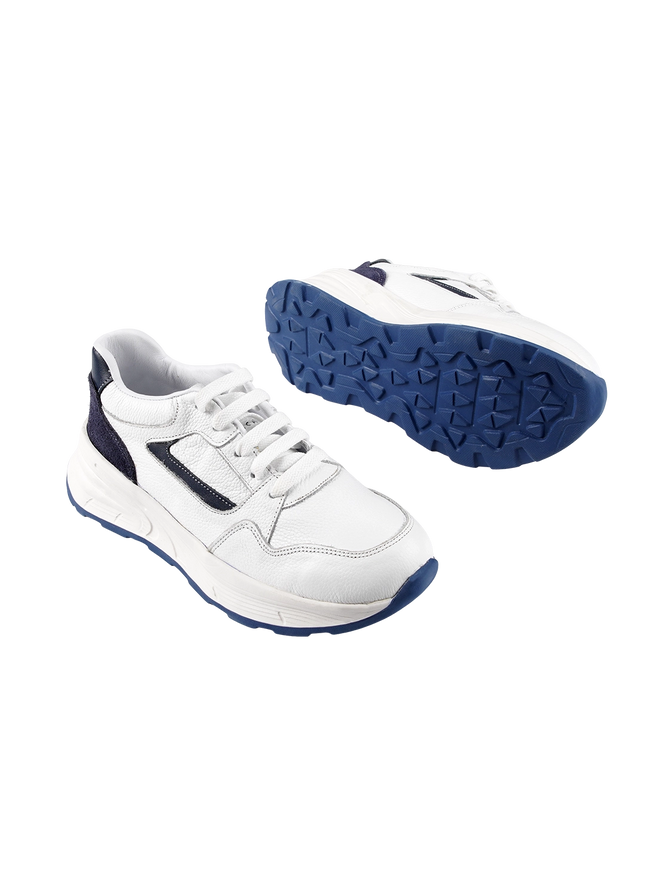 CY Women Genuine Leather Sneakers – Comfortable Walking Shoes