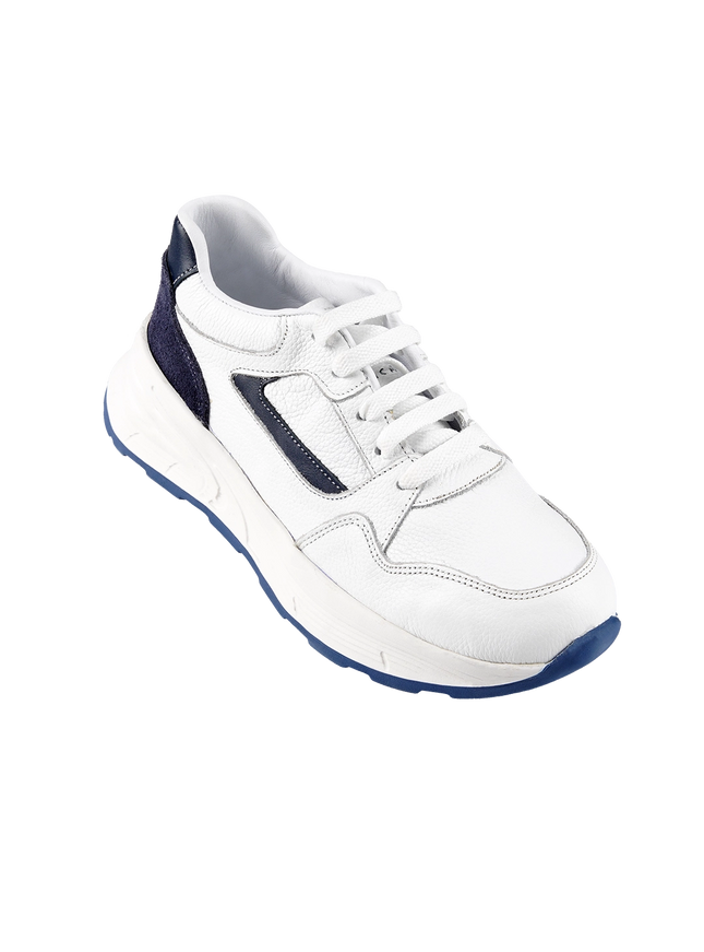 CY Women Genuine Leather Sneakers – Comfortable Walking Shoes