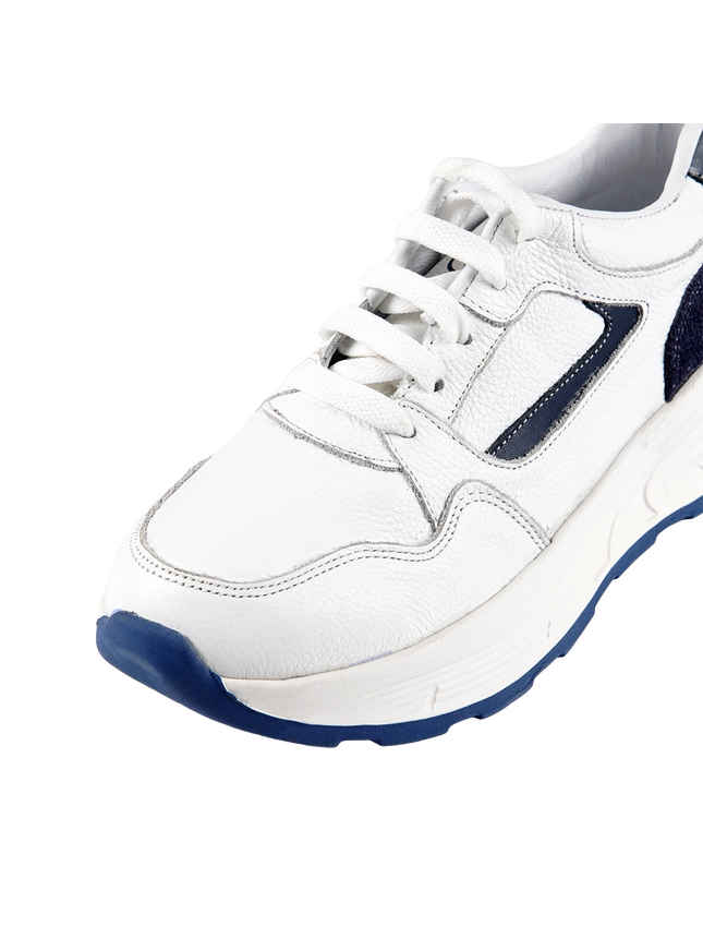 CY Women Genuine Leather Sneakers – Comfortable Walking Shoes