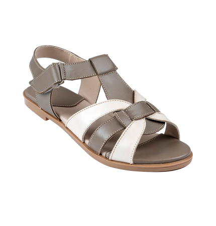 9060 Women Genuine Leather Sandals – Comfortable Orthopedic Walking Sandals