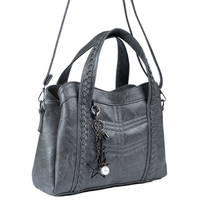 Jessica M78 Large Women Shoulder Bag with Crossbody Strap – Practical Imported Leather Bag