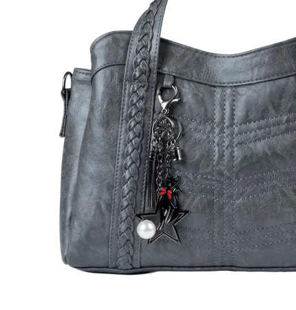 Jessica M78 Large Women Shoulder Bag with Crossbody Strap – Practical Imported Leather Bag
