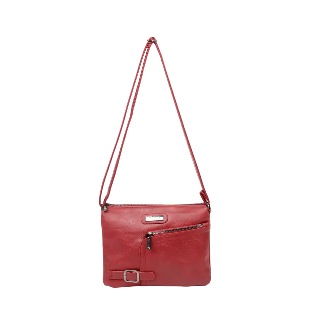S035 Medium Crossbody Women Bag – Practical Imported Leather Bag