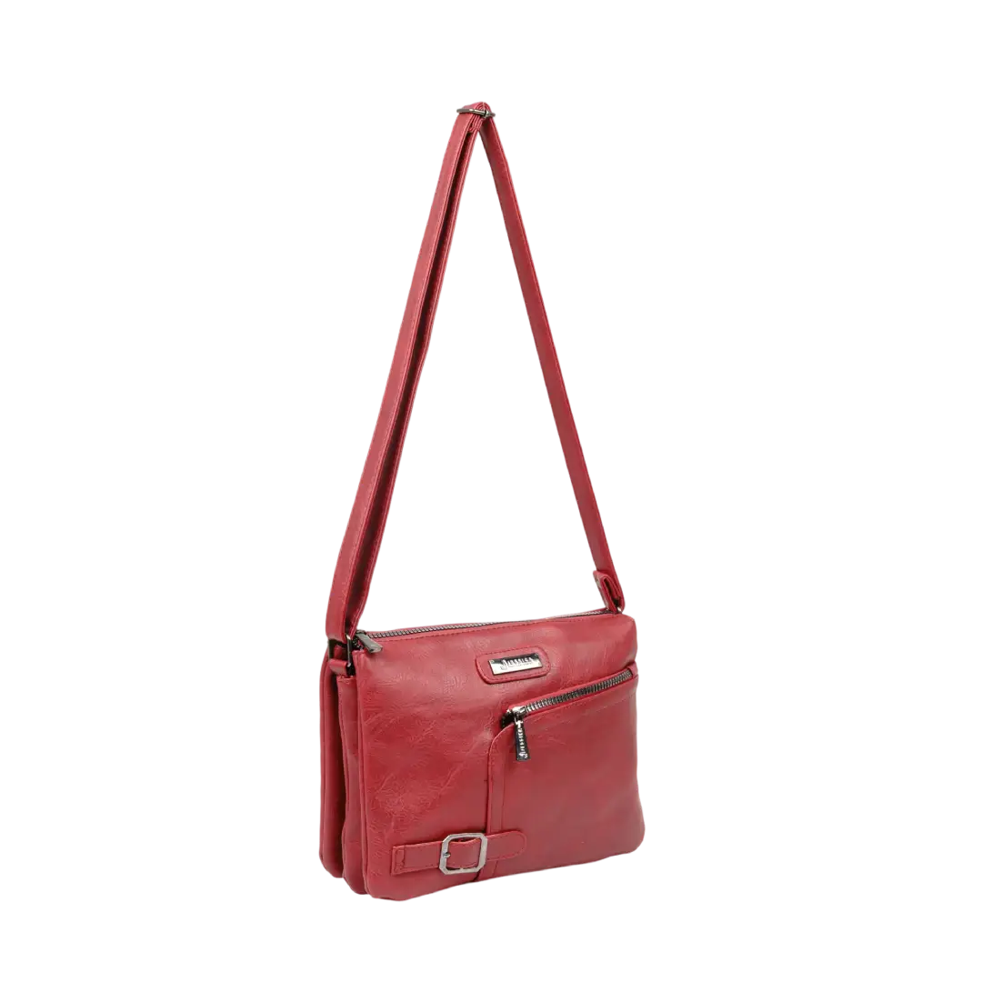S035 Medium Crossbody Women Bag – Practical Imported Leather Bag