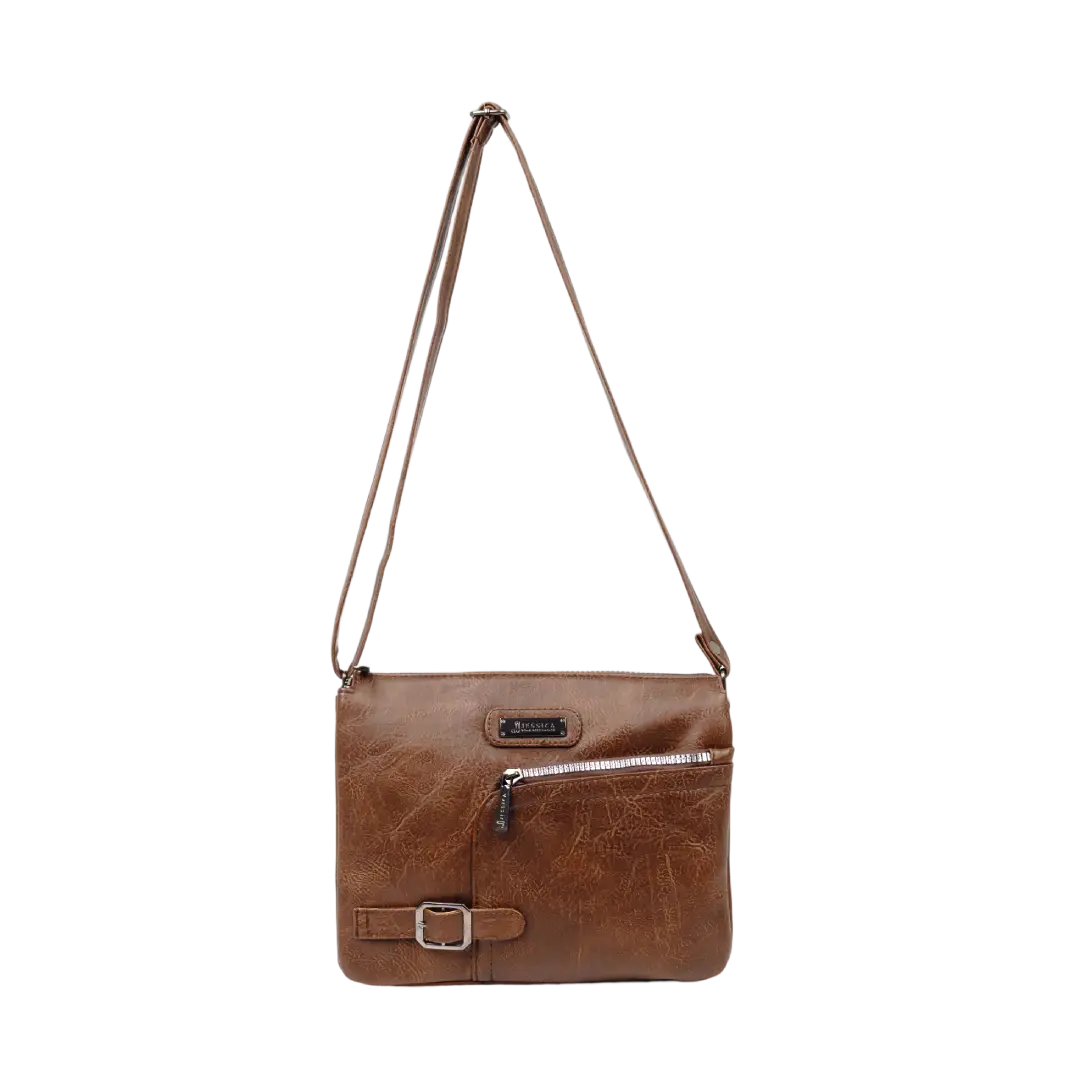 S035 Medium Crossbody Women Bag – Practical Imported Leather Bag