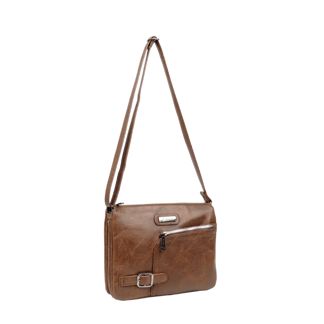 S035 Medium Crossbody Women Bag – Practical Imported Leather Bag