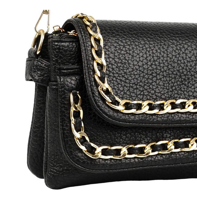 شنطة كروس حريمي صغيرة موديل S70 جلد مستورد – شنطة عملية يومية