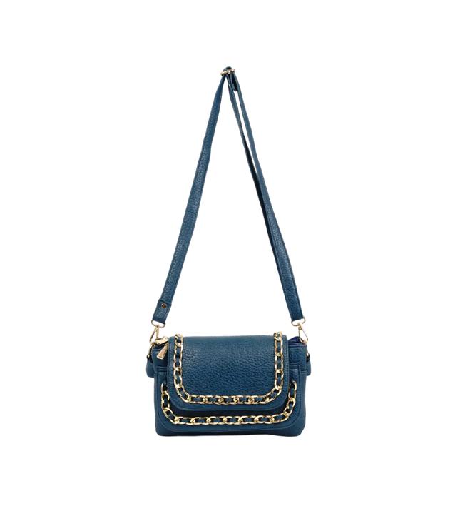 شنطة كروس حريمي صغيرة موديل S70 جلد مستورد – شنطة عملية يومية