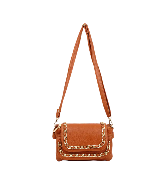 شنطة كروس حريمي صغيرة موديل S70 جلد مستورد – شنطة عملية يومية