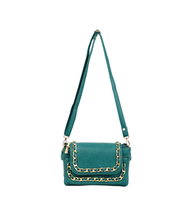 شنطة كروس حريمي صغيرة موديل S70 جلد مستورد – شنطة عملية يومية