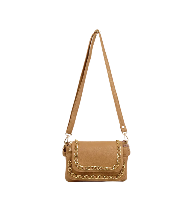 شنطة كروس حريمي صغيرة موديل S70 جلد مستورد – شنطة عملية يومية