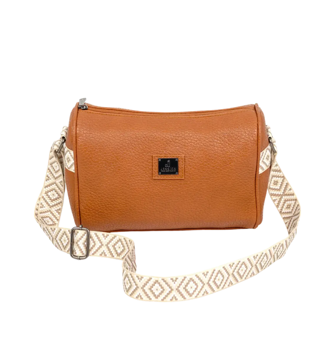 شنطة كروس حريمي حجم كبير موديل S99 جلد مستورد – شنطة عملية للعمل والجامعة