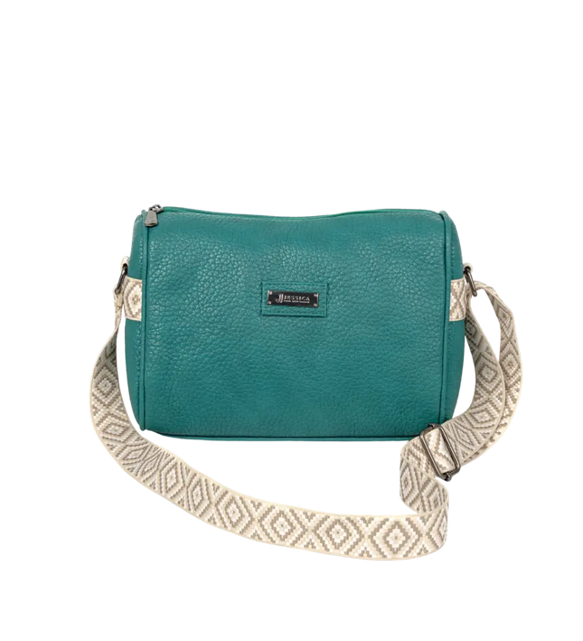 شنطة كروس حريمي حجم كبير موديل S99 جلد مستورد – شنطة عملية للعمل والجامعة