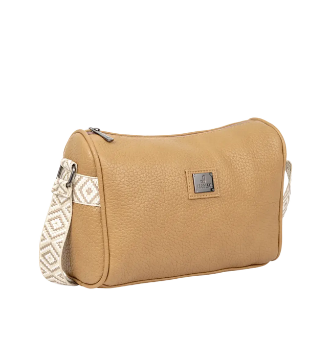 شنطة كروس حريمي حجم كبير موديل S99 جلد مستورد – شنطة عملية للعمل والجامعة